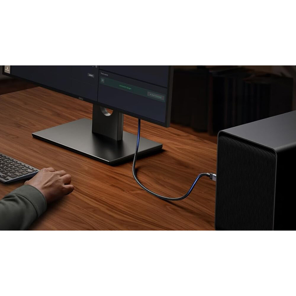 Кабель USB Type-C - USB Type-C, 1м, UGREEN L705 Gray - 65175 - фото 3