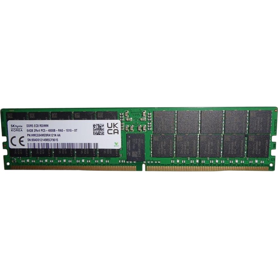 Оперативная память 64GB DDR5 4800MHz Hynix ECC Reg (HMCG94MEBRA121N)