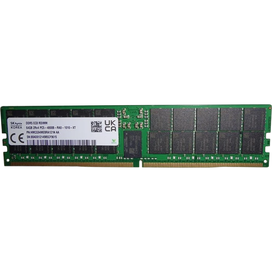 Оперативная память 64Gb DDR5 4800MHz Hynix ECC Reg (HMCG94MEBRA121N)