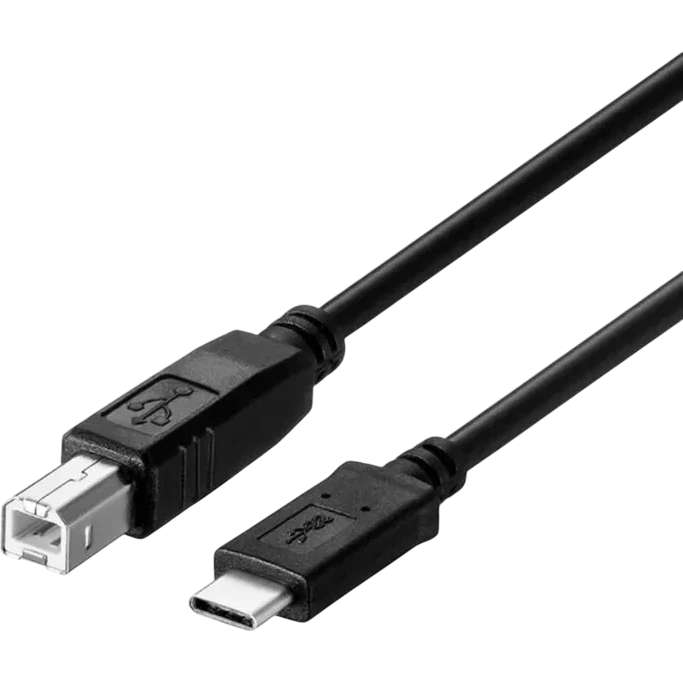 Кабель USB B (M) - USB Type-C, 1м, Гарнизон GCC-USB2-CMBM-1M