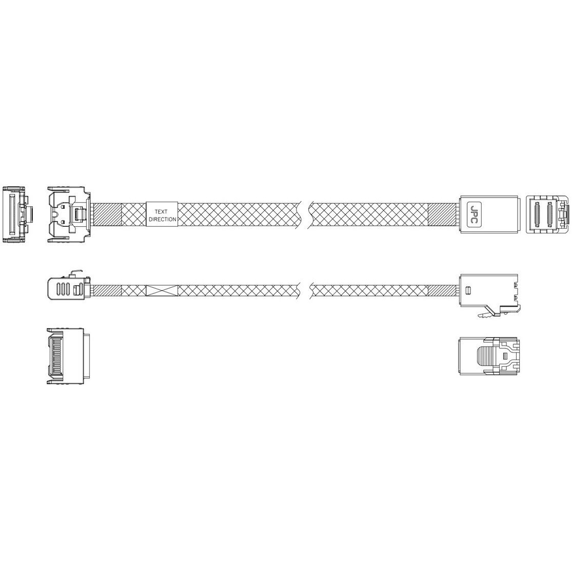 Кабель JPC P731IDN00800-1