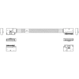 Кабель JPC P732FGB00800-1