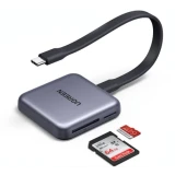 Кардридер UGREEN MagFlow Magnetic USB-C Space Grey (CM898) (65095)