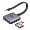 Кардридер UGREEN MagFlow Magnetic USB-C Space Grey (CM898) - 65095