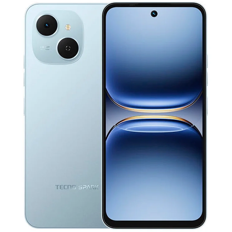 Смартфон TECNO Spark 40C 8/128Gb Ripple Blue - KM4K 128+8 RIPPLE BLUE