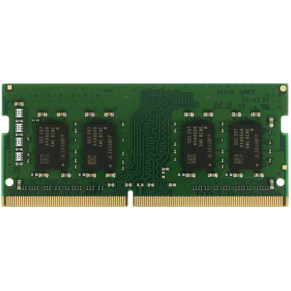 Оперативная память 8Gb DDR4 3200MHz Kingston (KVR32S22S8/8WP) - фото 2