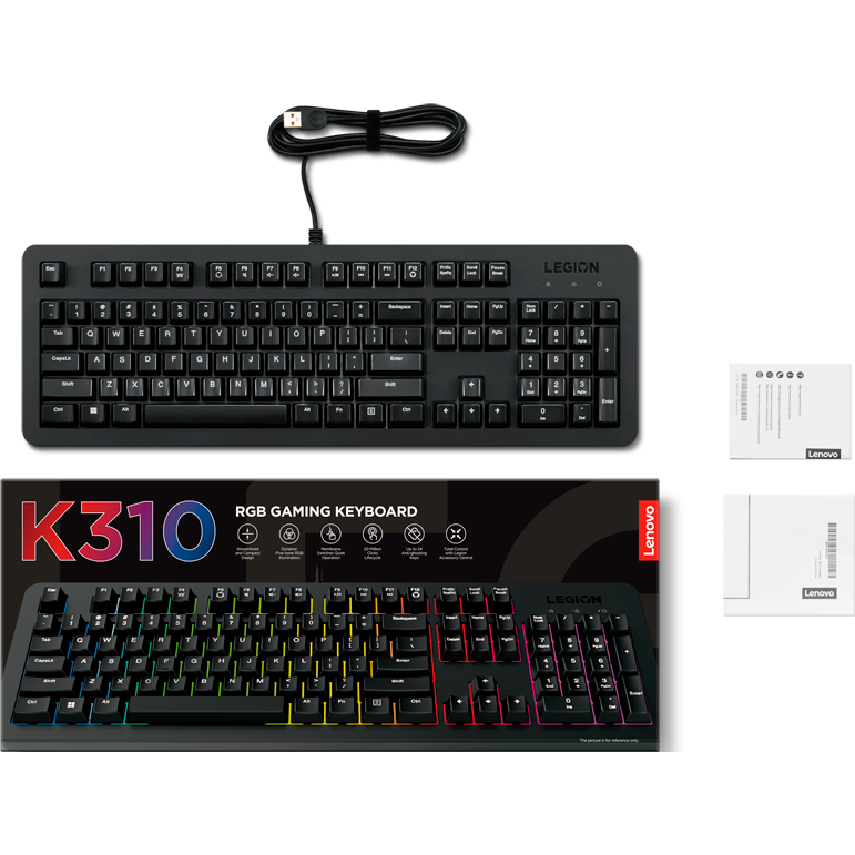 Клавиатура Lenovo Legion K310 (GY41N91872) - фото 10