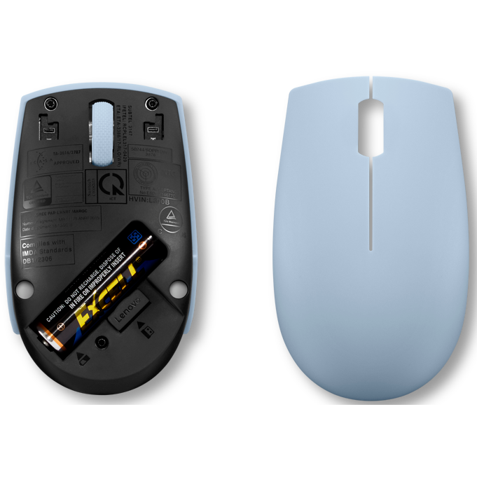 Мышь Lenovo 300 Blue - GY51L15679 - фото 6