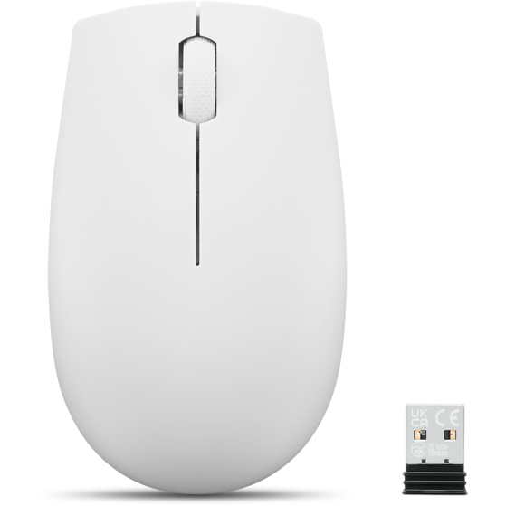 Мышь Lenovo 300 Light Grey