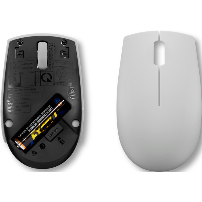 Мышь Lenovo 300 Grey - GY51L15678 - фото 6