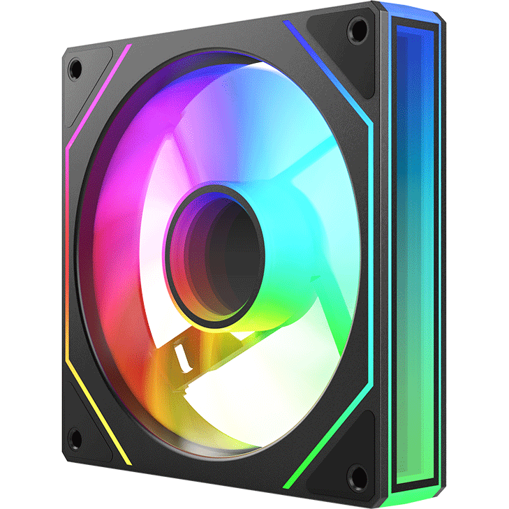 Вентилятор для корпуса Bloody CF-11 ARGB Black - CF-11-ARGB120-BK - фото 4
