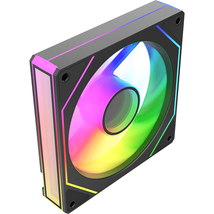 Вентилятор для корпуса Bloody CF-11 ARGB Black - CF-11-ARGB120-BK - фото 5