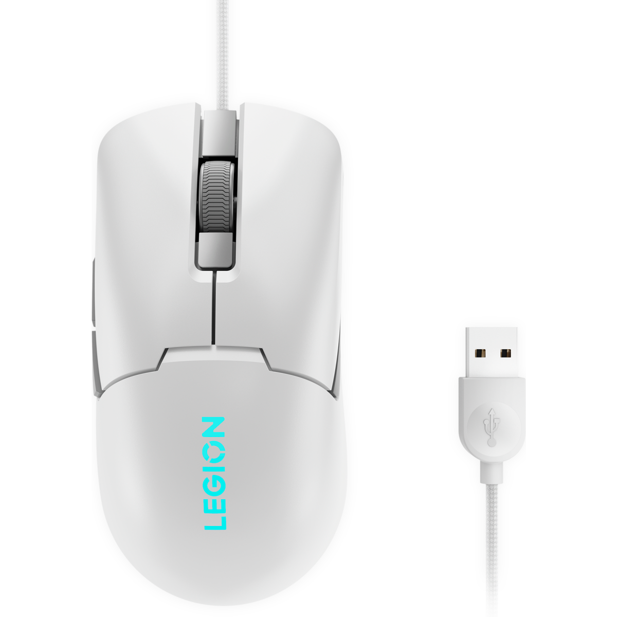 Мышь Lenovo Legion M300s RGB Gaming White - GY51H47351 - фото 12