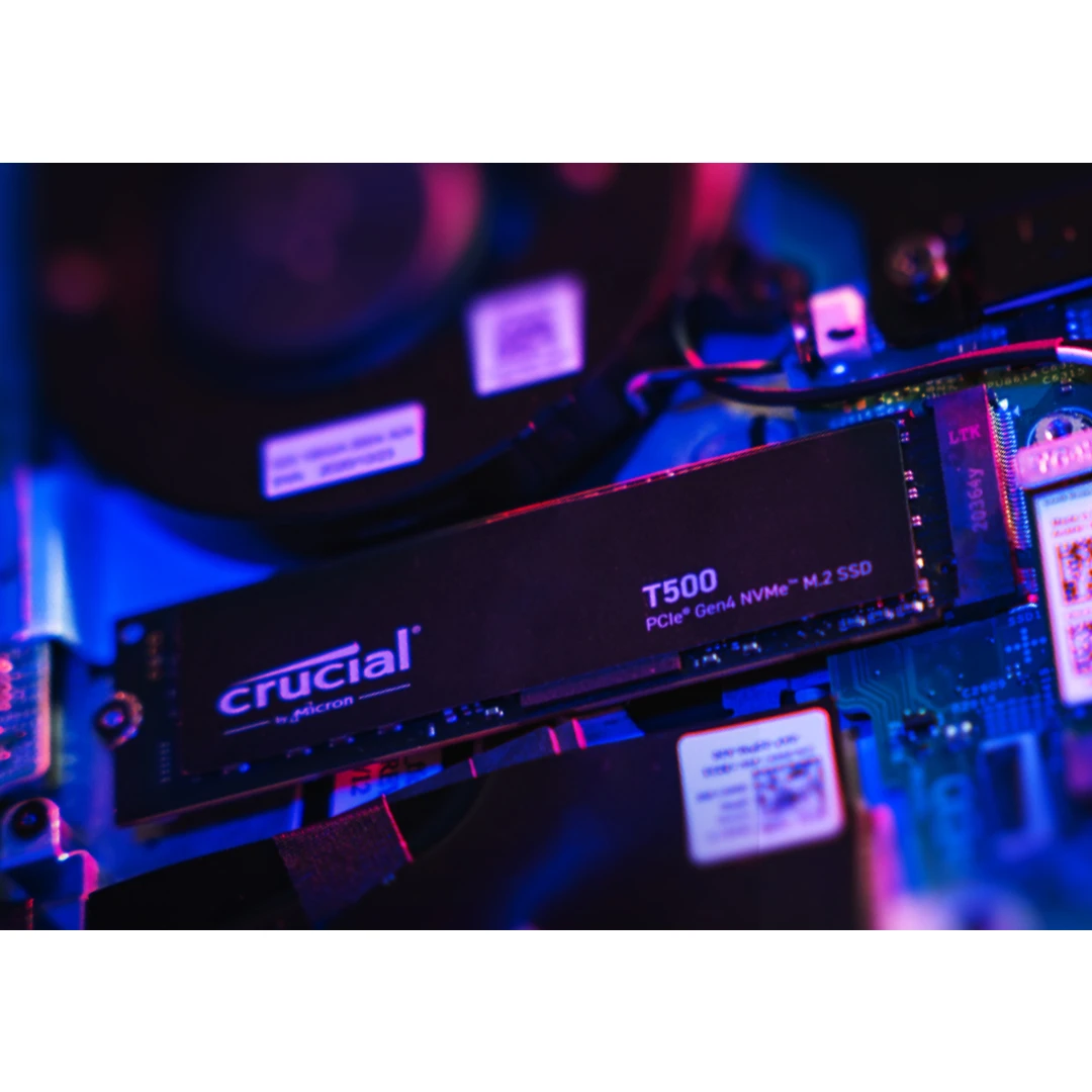 Накопитель SSD 4Tb Crucial T500 (CT4000T500SSD3) - фото 2