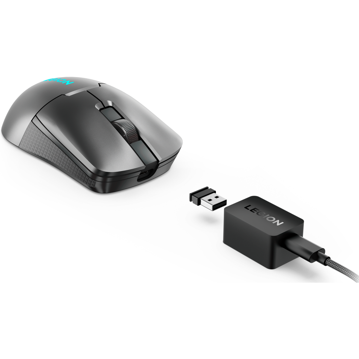 Мышь Lenovo Legion M600s Qi Gaming Dark Grey - GY51H47355 - фото 13