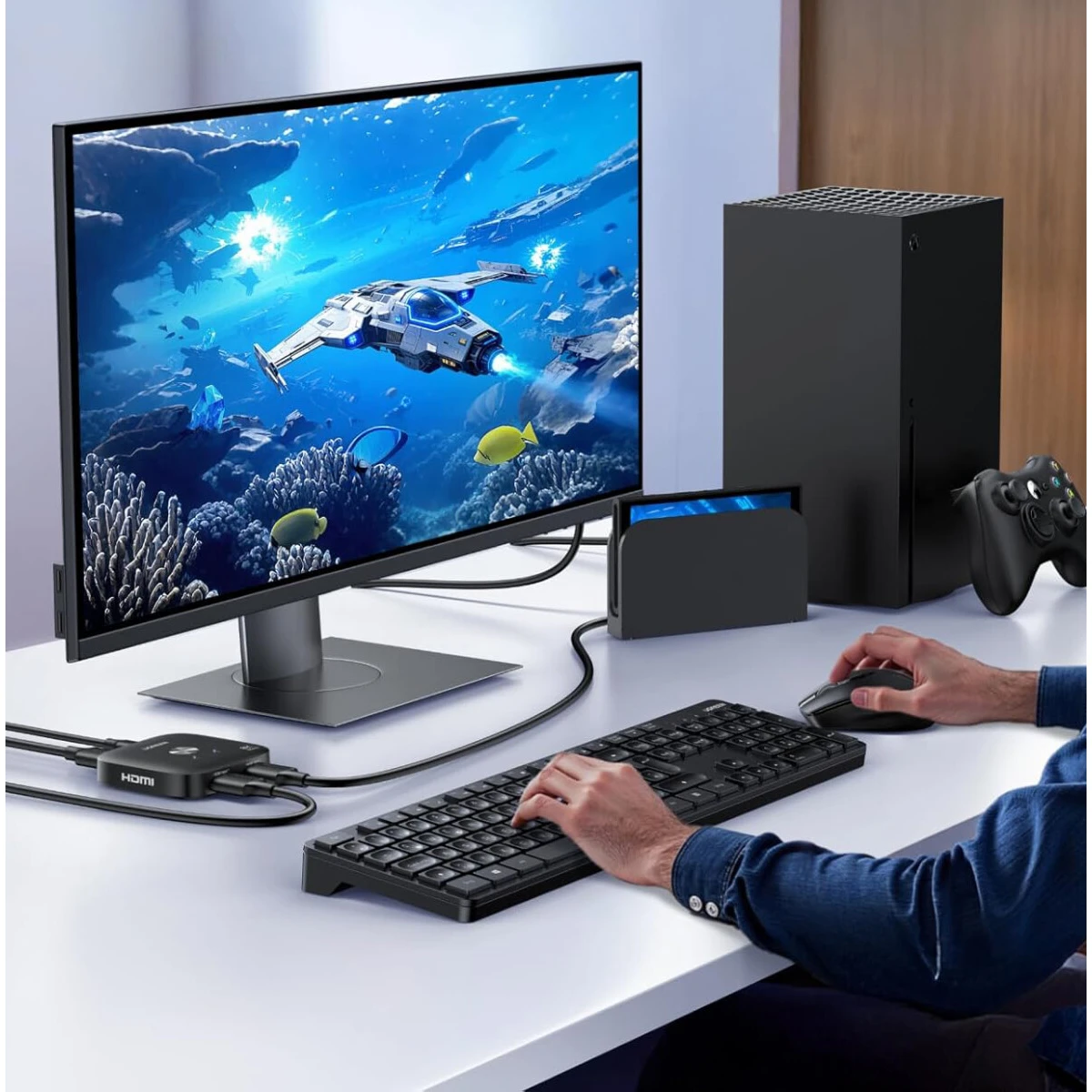 Переключатель HDMI UGREEN AW700 - 65877 - фото 5