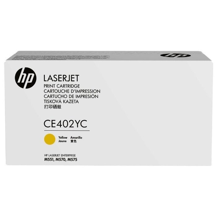 Картридж HP CE402YC (№507Y) Yellow