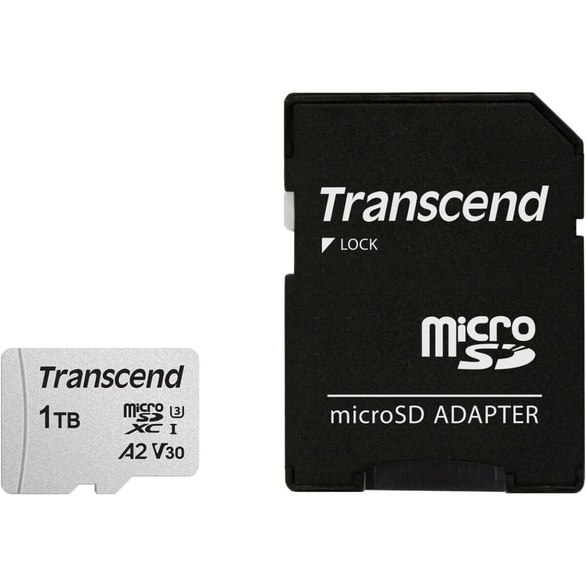 Карта памяти 1Tb MicroSD Transcend (TS1TUSD300S-A)