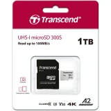 Карта памяти 1Tb MicroSD Transcend (TS1TUSD300S-A)