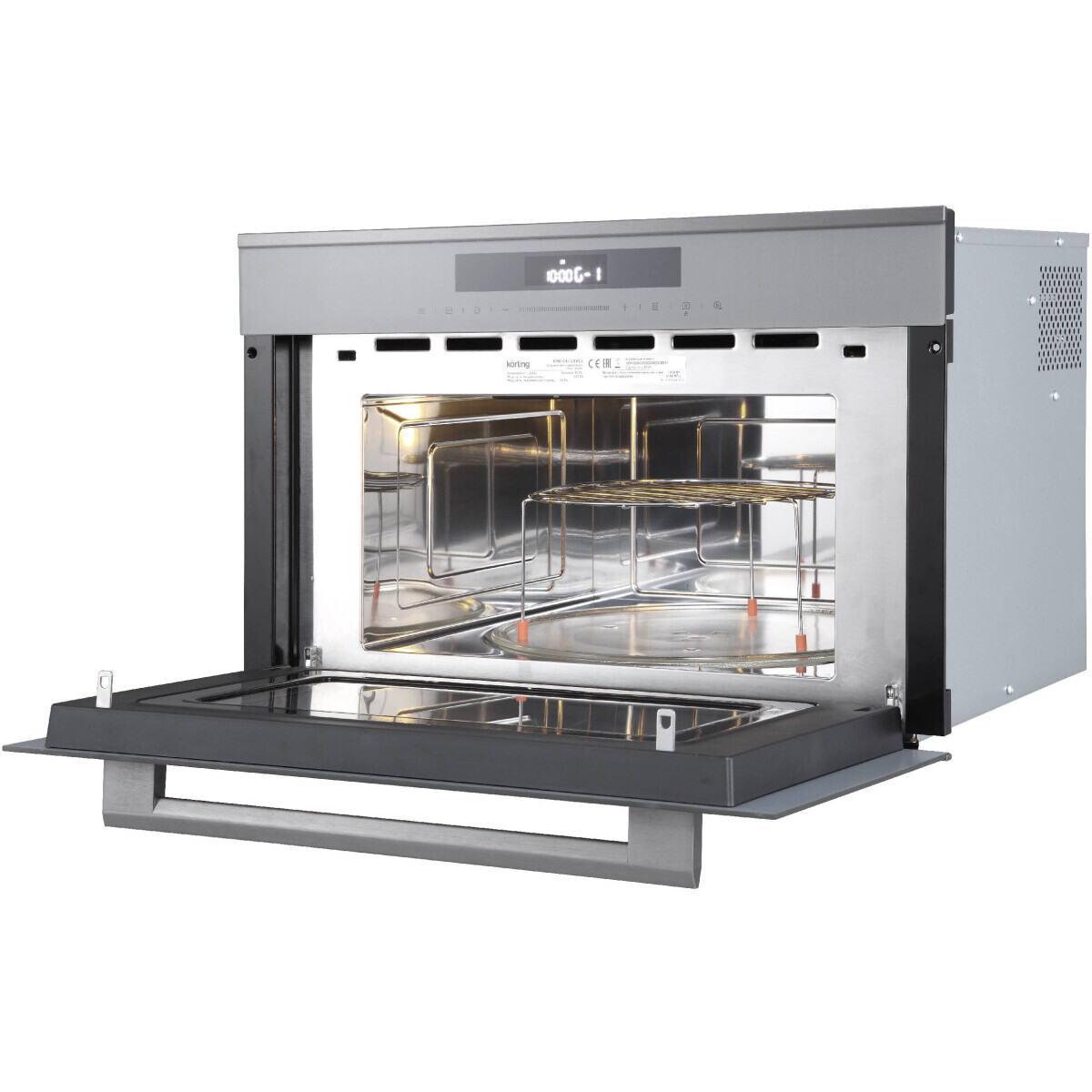 Встраиваемая микроволновая печь Korting KMI 830 GBXGr - фото 4
