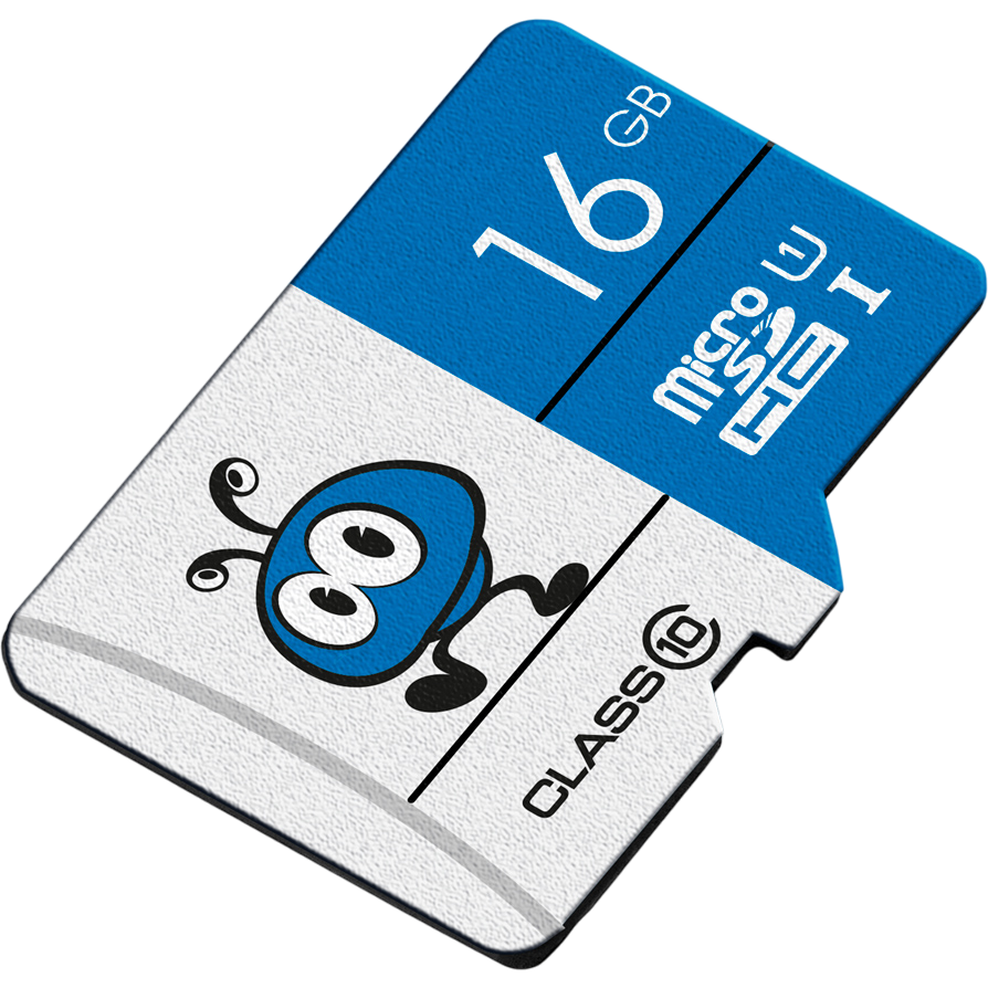 Карта памяти 16GB MicroSD SmartBuy (SB16GMSDU1BLUE00)