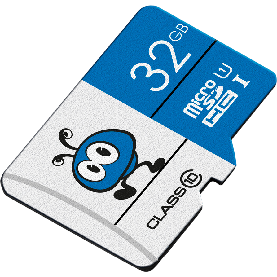 Карта памяти 32Gb MicroSD SmartBuy (SB32GMSDU1BLUE00)
