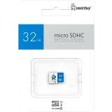 Карта памяти 32Gb MicroSD SmartBuy (SB32GMSDU1BLUE00)