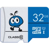 Карта памяти 32Gb MicroSD SmartBuy + SD адаптер (SB32GMSDU1BLUE01)