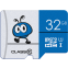 Карта памяти 32Gb MicroSD SmartBuy + SD адаптер (SB32GMSDU1BLUE01)