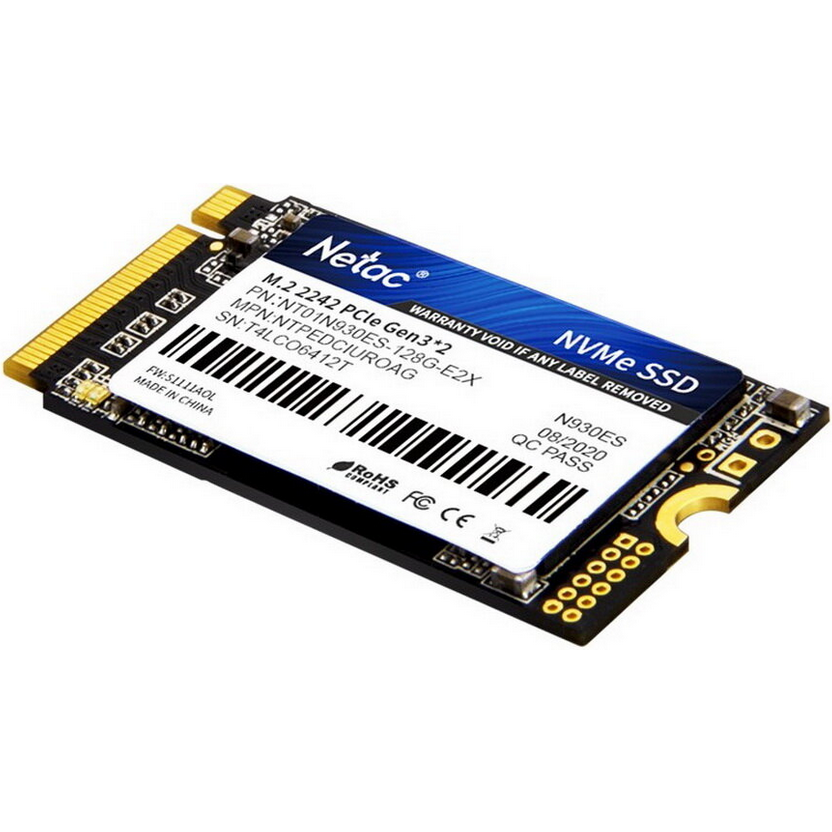 Накопитель SSD 128GB Netac N930ES (NT01N930ES-128G-E2X)