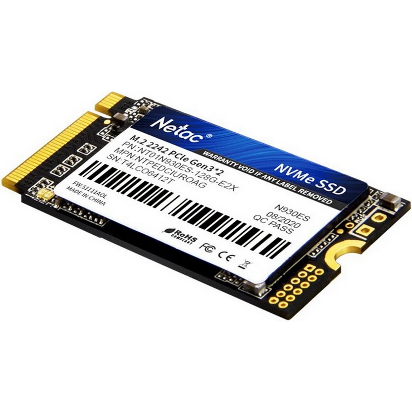 Накопитель SSD 128Gb Netac N930ES (NT01N930ES-128G-E2X)