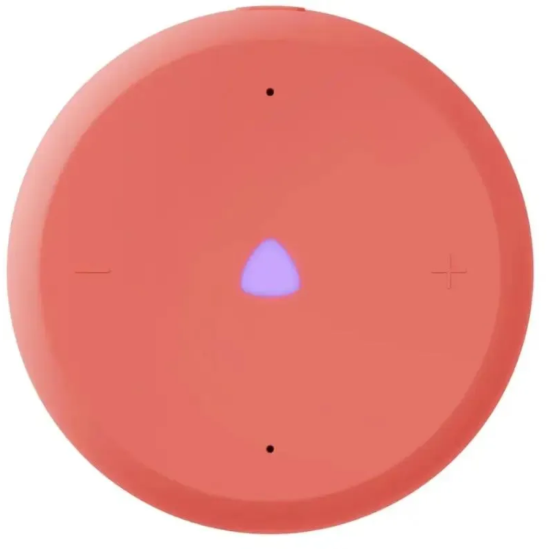 Умная колонка Яндекс Станция Лайт 2 без часов коралловый (YNDX-00028ORG) - фото 4