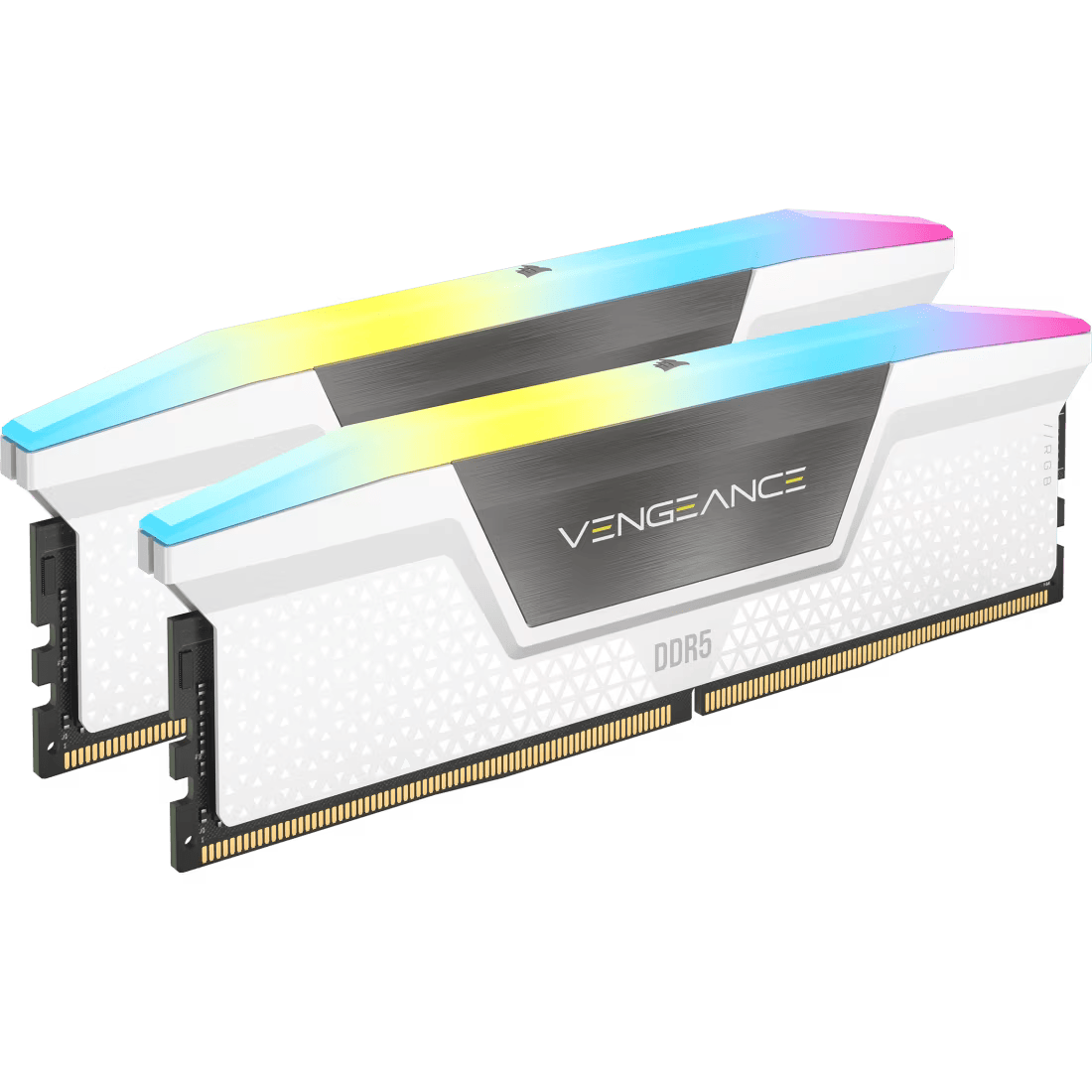 Оперативная память 64Gb DDR5 6000MHz Corsair Vengeance RGB (CMH64GX5M2B6000C30W) (2x32Gb KIT)