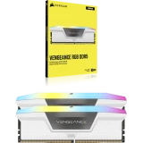 Оперативная память 64Gb DDR5 6000MHz Corsair Vengeance RGB (CMH64GX5M2B6000C30W) (2x32Gb KIT)