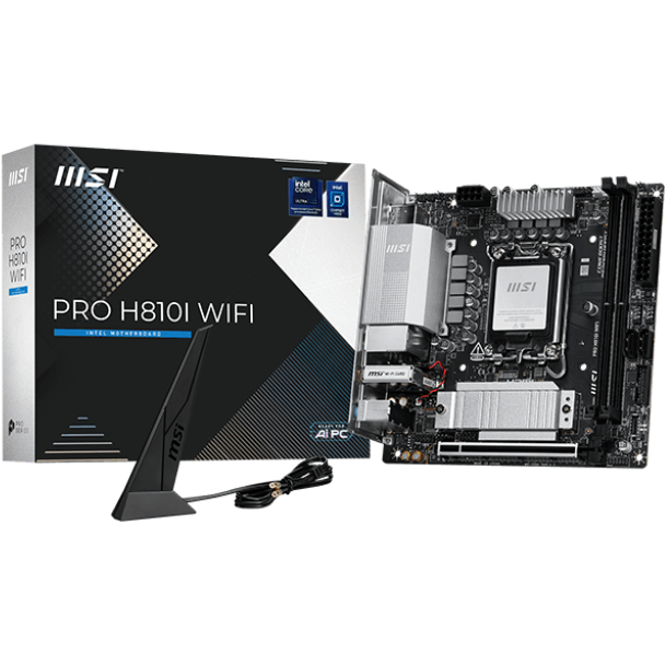 Материнская плата MSI PRO H810I WIFI - фото 5