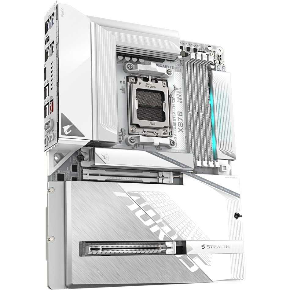 Материнская плата Gigabyte X870 AORUS STEALTH ICE - X870 A STEALTH ICE - фото 3