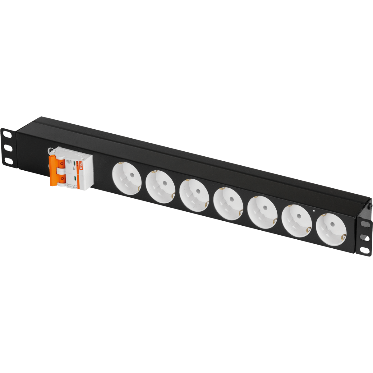 Блок розеток NIKOMAX TLK-RS07M-C16-BK