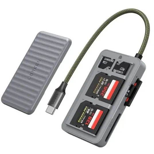 Кардридер UGREEN CM868 Grey - 55886 - фото 2