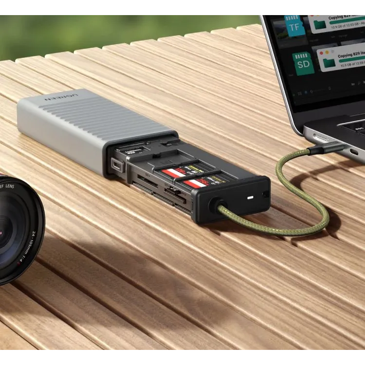 Кардридер UGREEN CM868 Grey - 55886 - фото 6