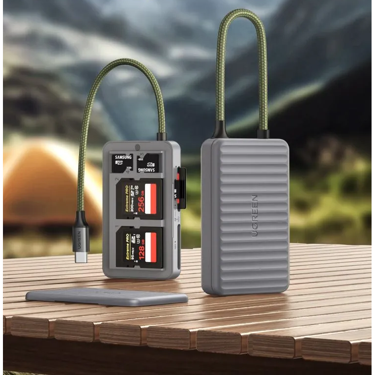 Кардридер UGREEN CM868 Grey - 55886 - фото 7