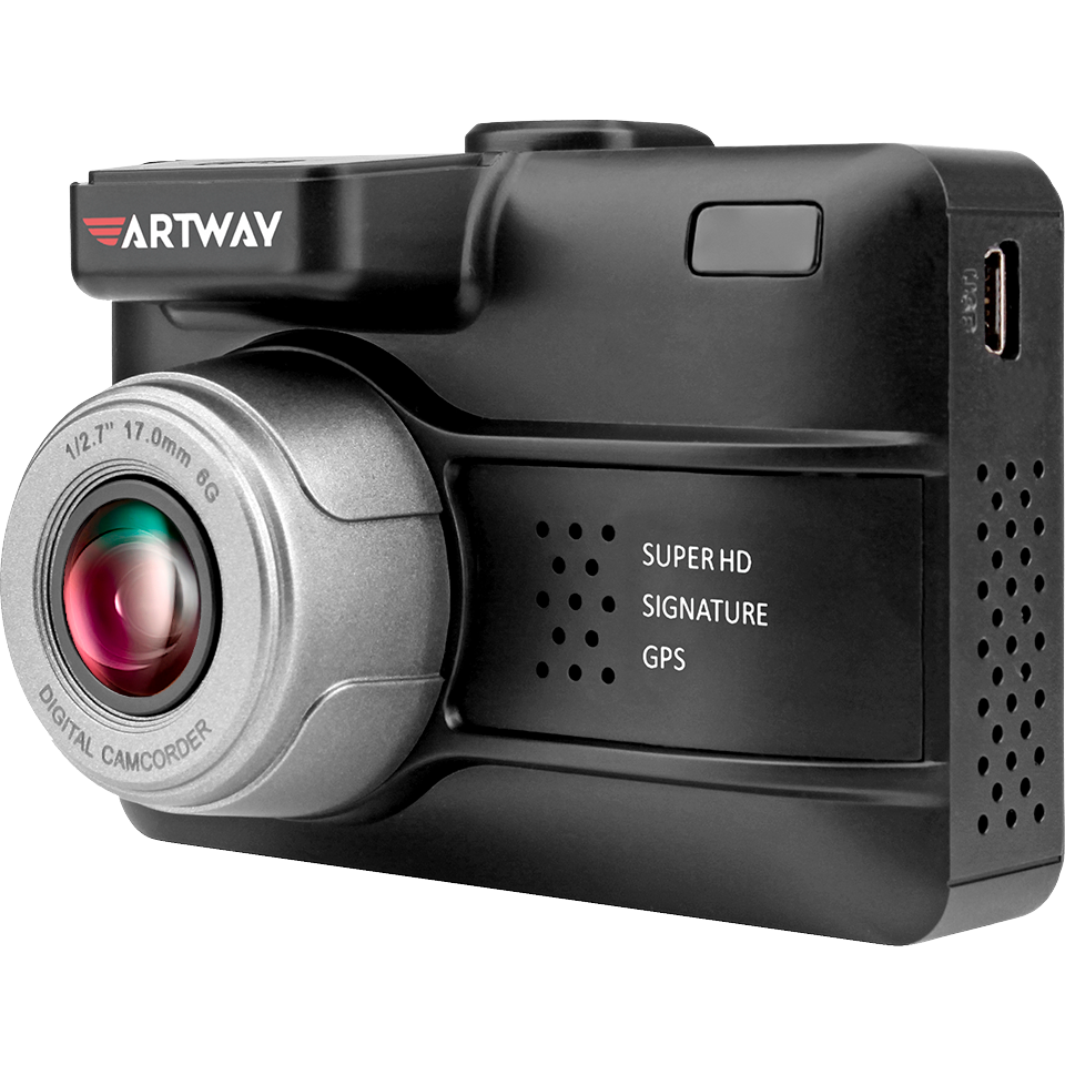 Автомобильный видеорегистратор Artway MD-105 Signature SHD GPS - фото 2