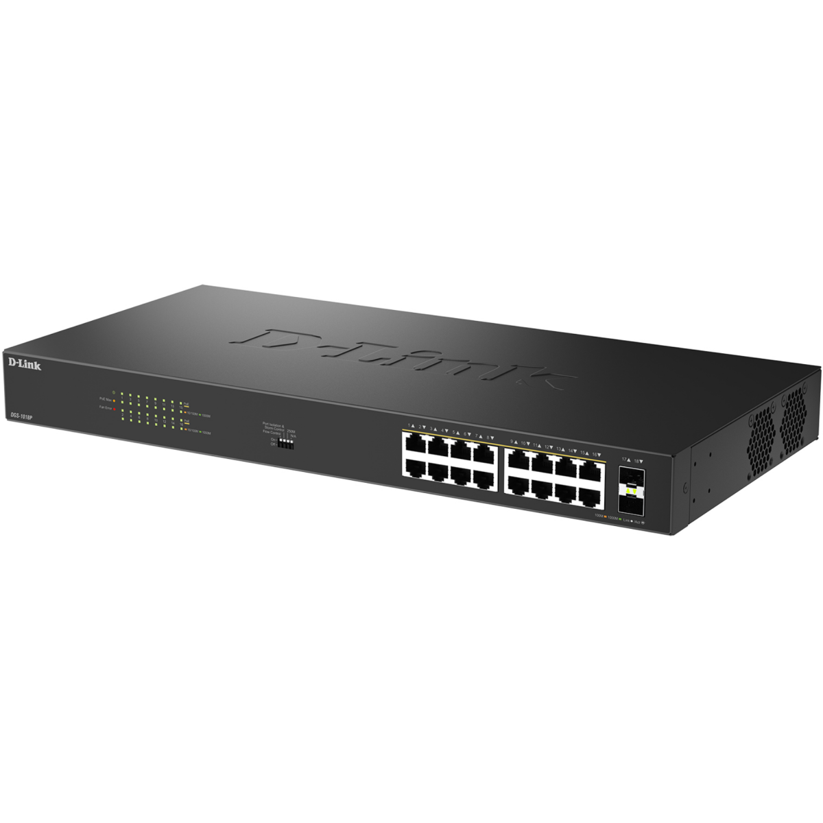 Коммутатор (свитч) D-Link DGS-1018P