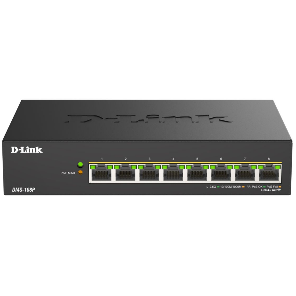 Коммутатор (свитч) D-Link DMS-108P - фото 2