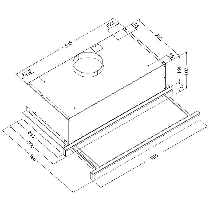 Вытяжка Korting KHP 6512 X - фото 3