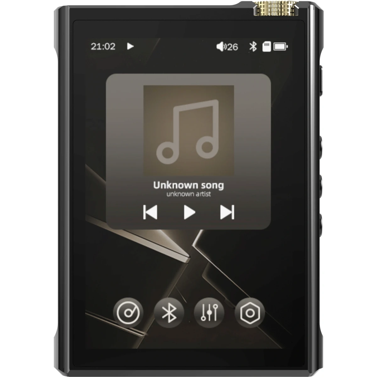 Портативный плеер Digma Pro XT7 Black/Gold - XT7-HFBG