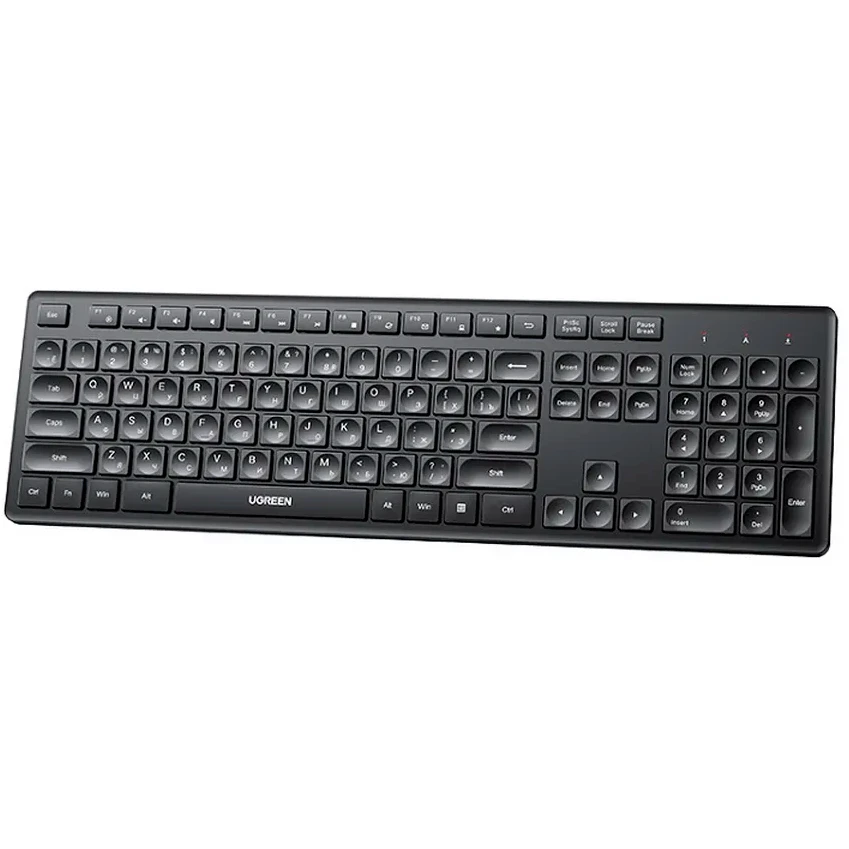 Клавиатура UGREEN KU004 Black (35734) - фото 2