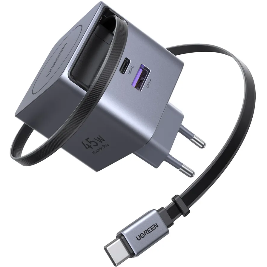 Сетевое зарядное устройство UGREEN X614 Space Grey
