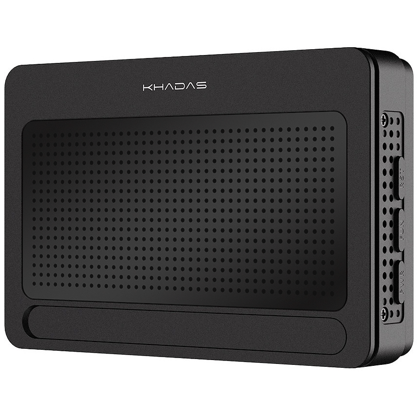 Корпус для одноплатного компьютера Khadas DIY Case2 for VIMs SBC Plastic Version Black (KCS-B-002)