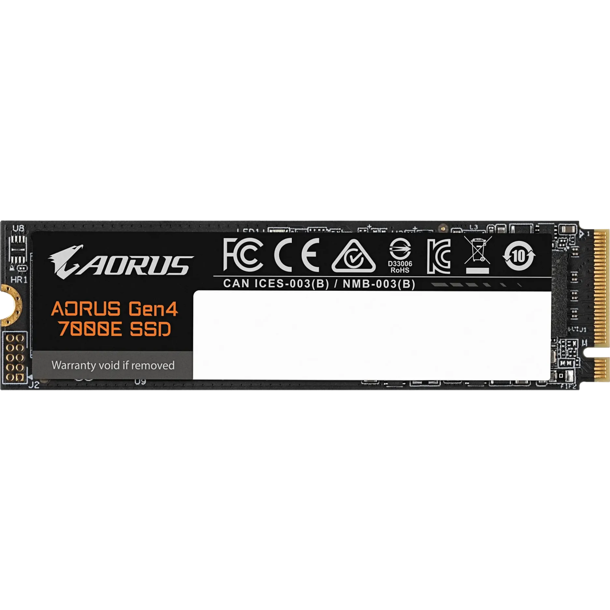 Накопитель SSD 2Tb Gigabyte AORUS Gen4 7000E (AG470E2TB) - фото 2