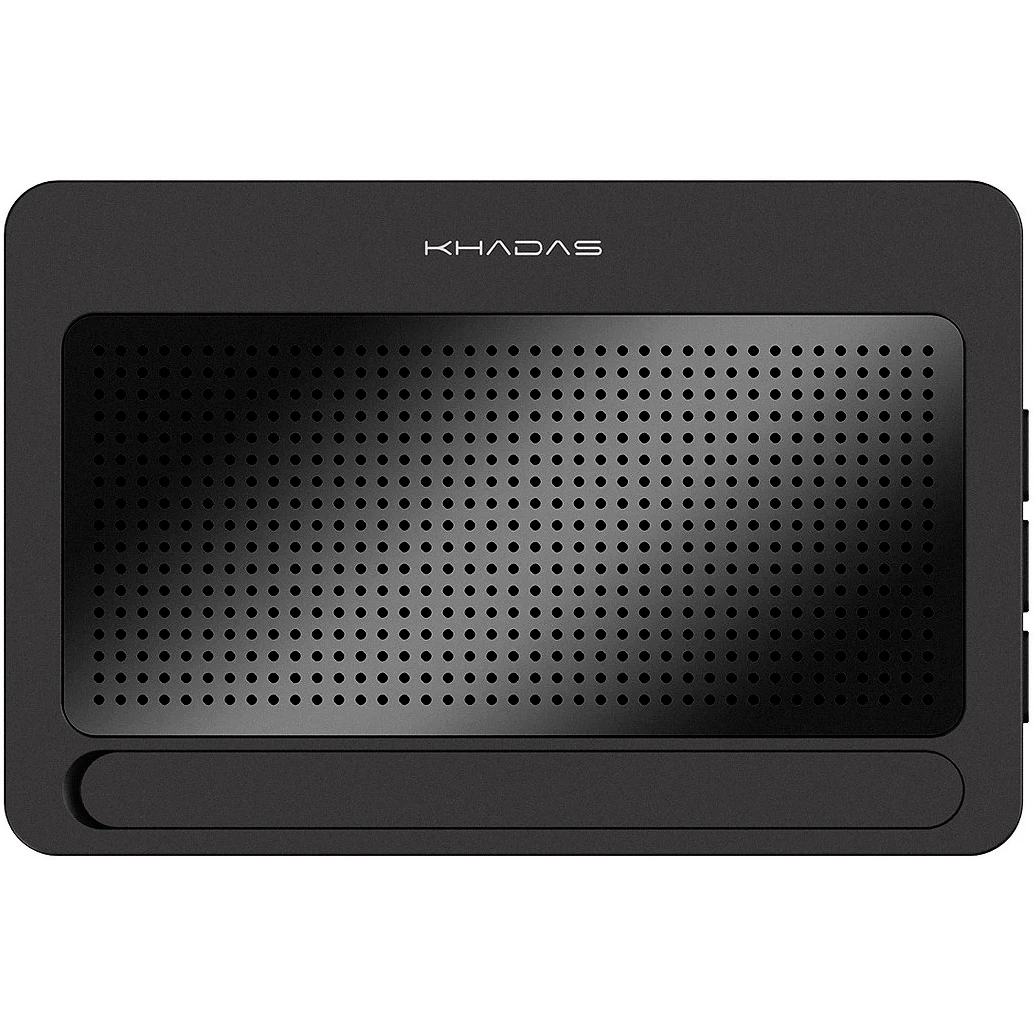 Корпус для одноплатного компьютера Khadas DIY Case2 for VIMs SBC Plate Metal Piano Black (KCS-B-001) - фото 2